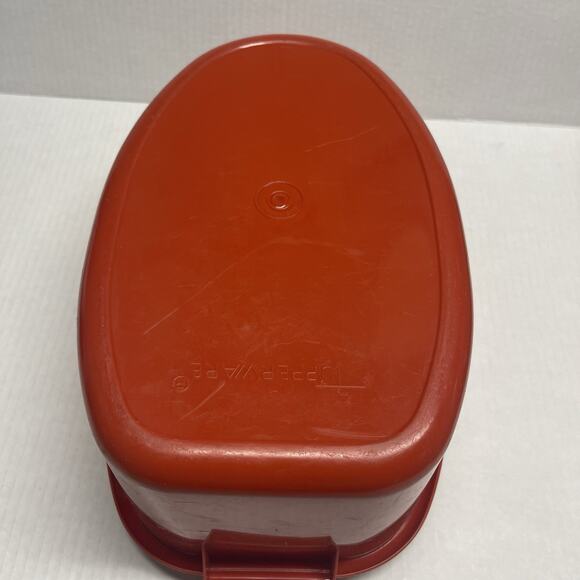 Tupperware Flavor Saver Red Container #487-1 Turkey Ham Chicken Roast - Picture 12 of 16